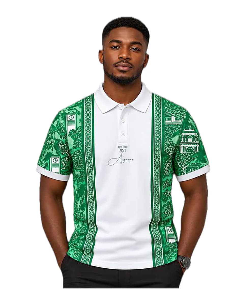 Special Edition polo, front, worn by a model